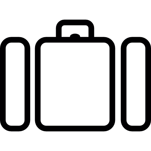 vakantie koffer  icoon