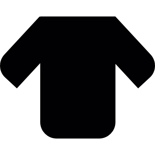 camiseta simple  icono