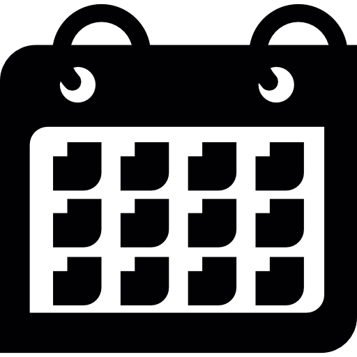 miesiąc kalendarzowy  ikona