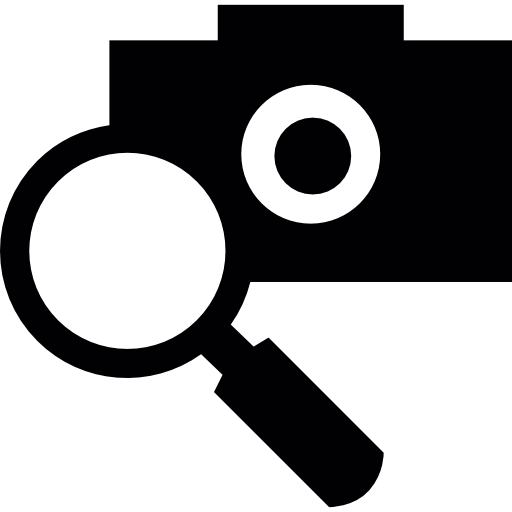 Image search Basic Straight Filled icon