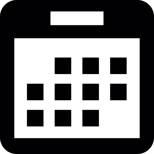 calendario eventi Basic Straight Filled icona