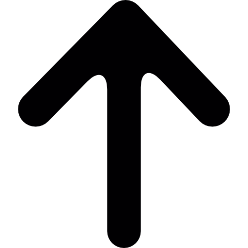 Arrow up mark  icon