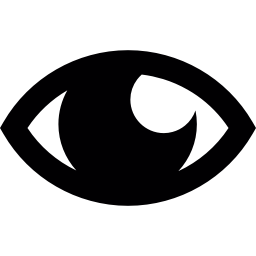 pupille de l'oeil  Icône