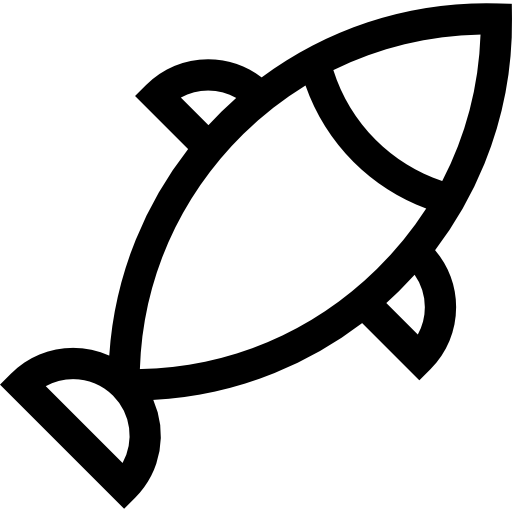 ryba Basic Straight Lineal ikona