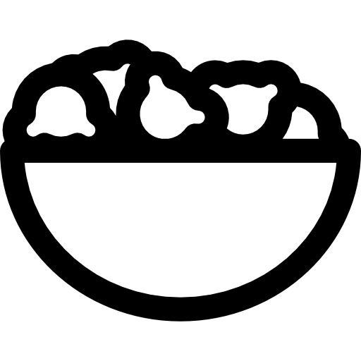 팝콘 Curved Lineal icon