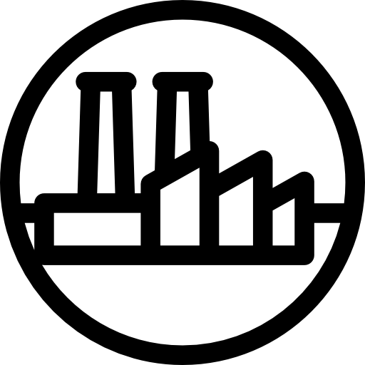 fábrica Basic Rounded Lineal icono