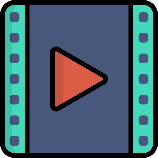 reprodutor de vídeo Special Lineal color Ícone