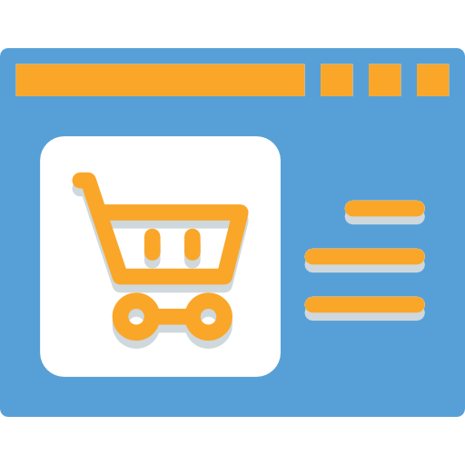 Online shopping Berkahicon Flat icon