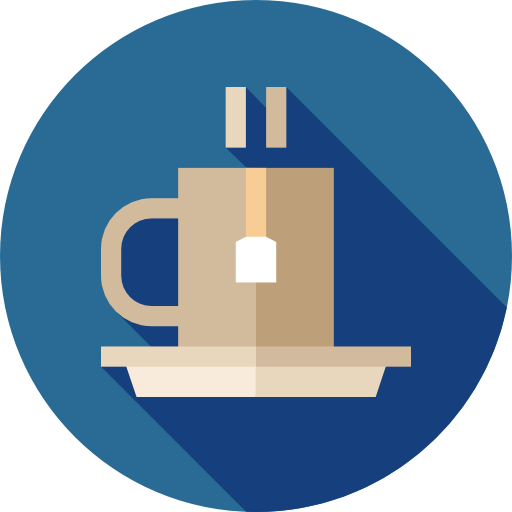 コーヒーカップ Flat Circular Flat icon