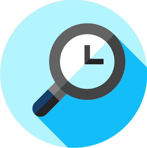 Search Flat Circular Flat icon