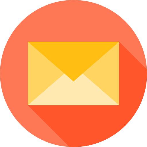 envelop Flat Circular Flat icoon