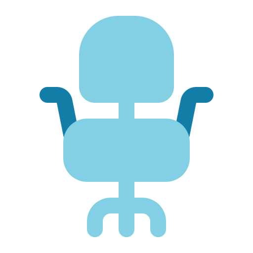 椅子 Generic color fill icon