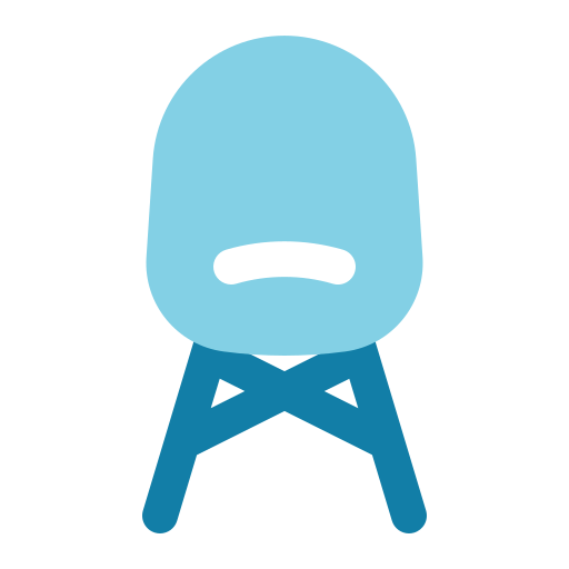 Chair Generic color fill icon