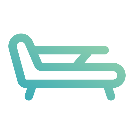 Lounger Generic gradient outline icon