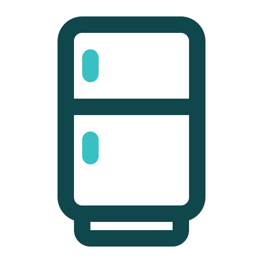 Холодильник Generic color outline иконка