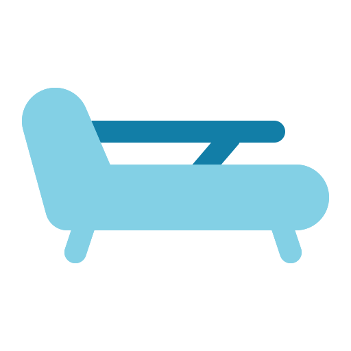 Lounger Generic color fill icon