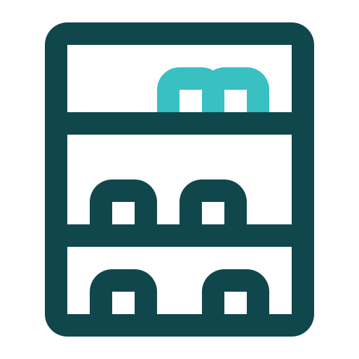 Rack Generic color outline icon