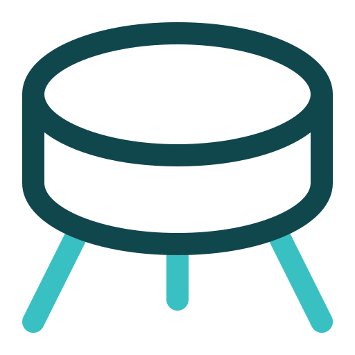 stołek Generic color outline ikona