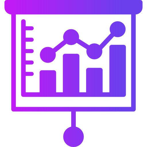 Statistics Generic gradient fill icon