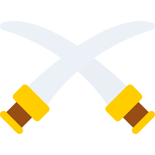 Swords Generic color fill icon