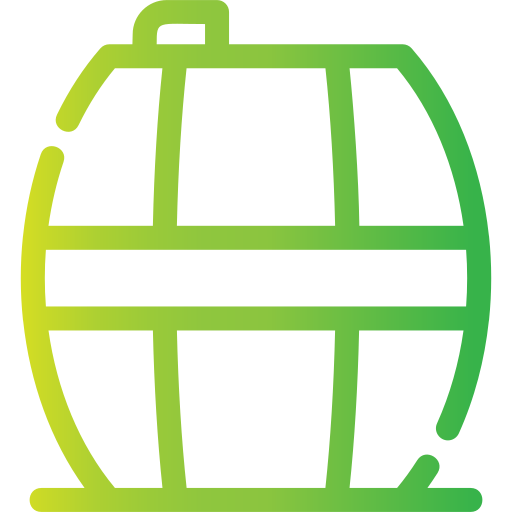 barril Generic gradient outline icono