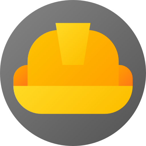 helm Flat Circular Gradient icon