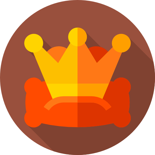 krone Flat Circular Flat icon