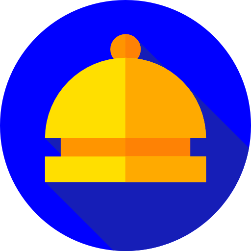 campana Flat Circular Flat icono