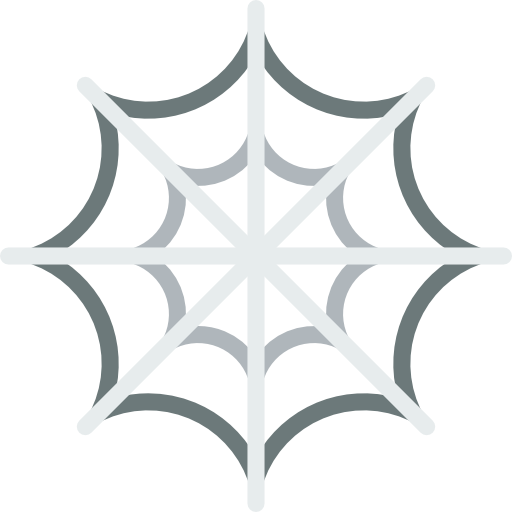 Cobweb prettycons Flat icon
