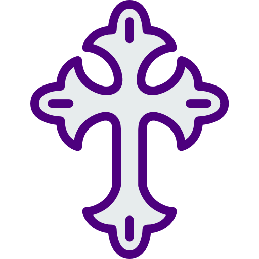 krzyż celtycki prettycons Lineal Color ikona