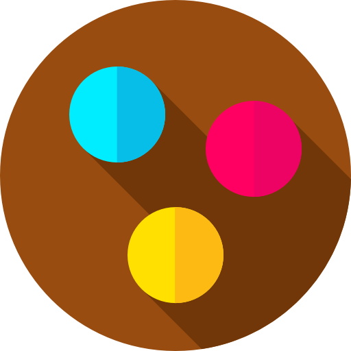 schokolade Flat Circular Flat icon