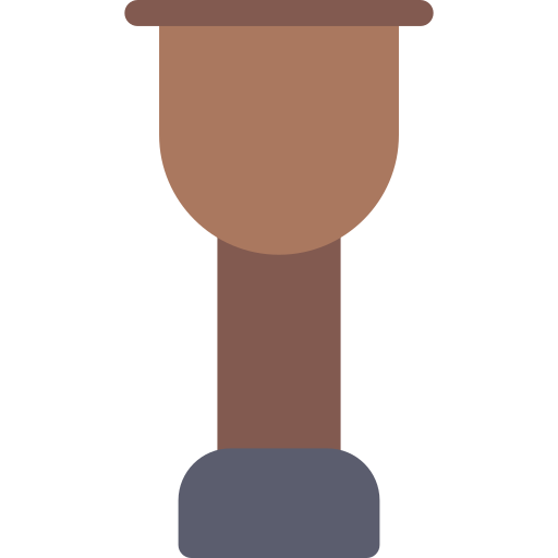 Wooden leg Generic color fill icon
