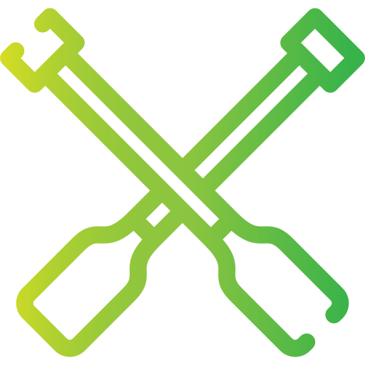 Rowing Generic gradient outline icon