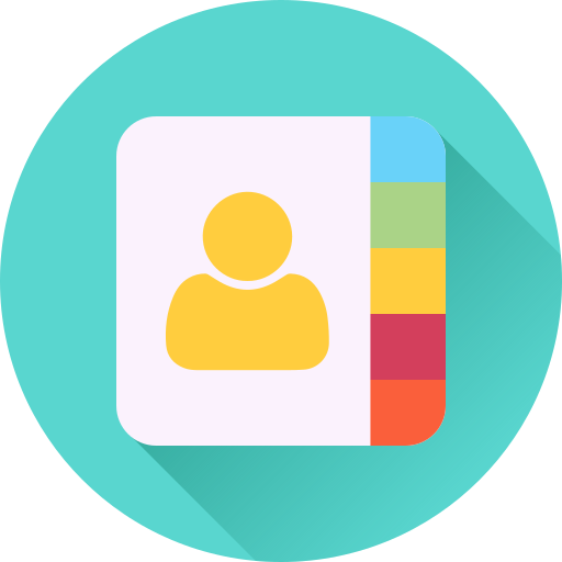 Contact Generic gradient fill icon