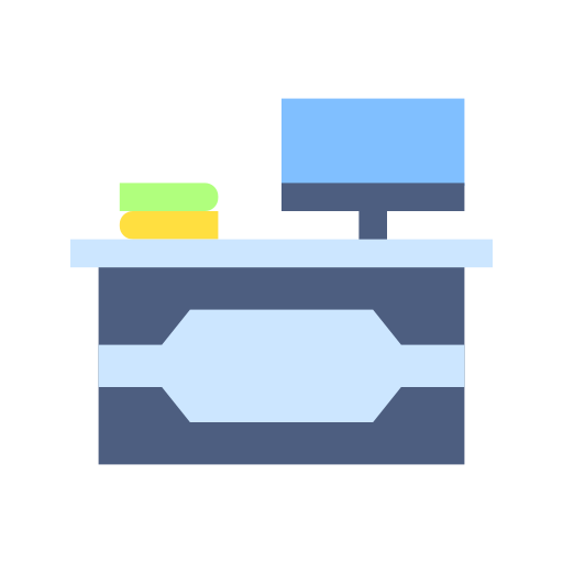 Work place Generic color fill icon