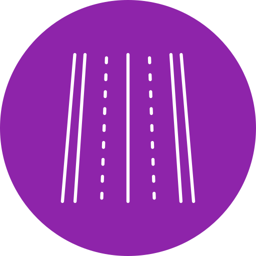 Highway Generic color fill icon