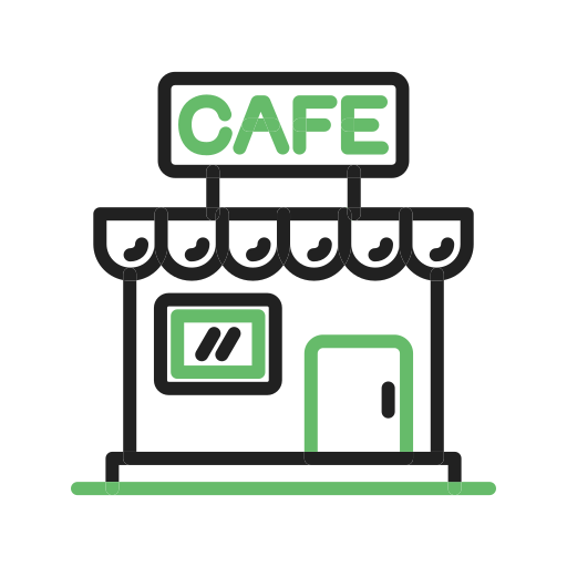 Кафе Generic color outline иконка