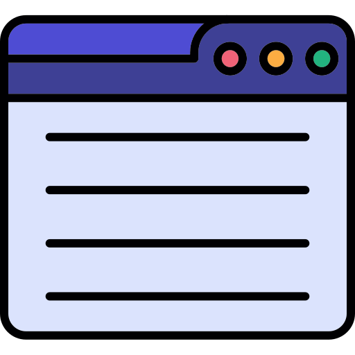 strona internetowa Generic color lineal-color ikona