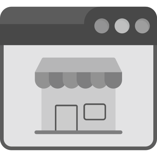sklep internetowy Generic color fill ikona