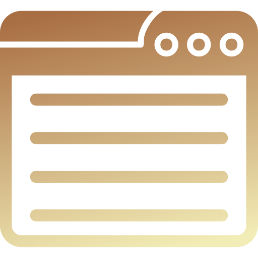 webseite Generic gradient fill icon