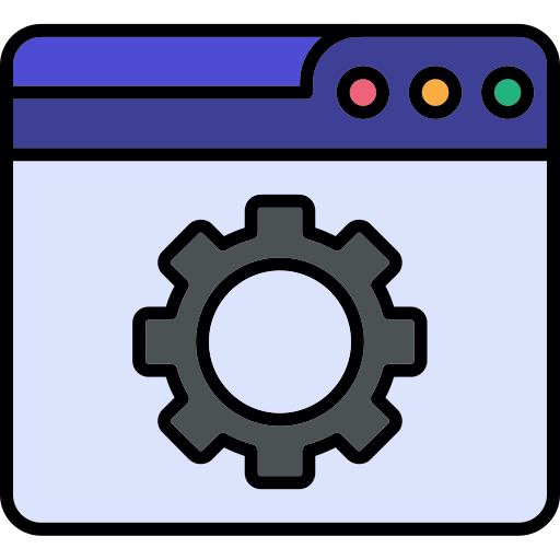 ustawienia internetowe Generic color lineal-color ikona