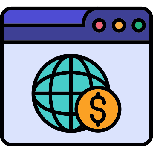banca por internet Generic color lineal-color icono