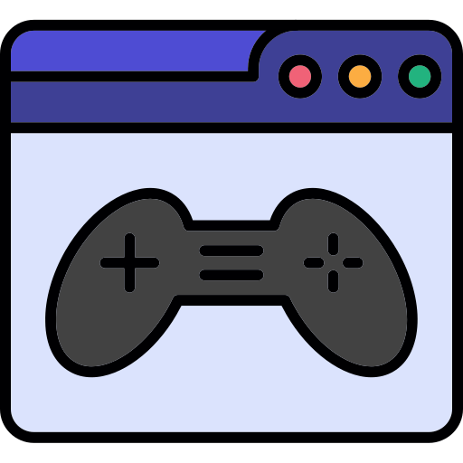 juego de navegador Generic color lineal-color icono