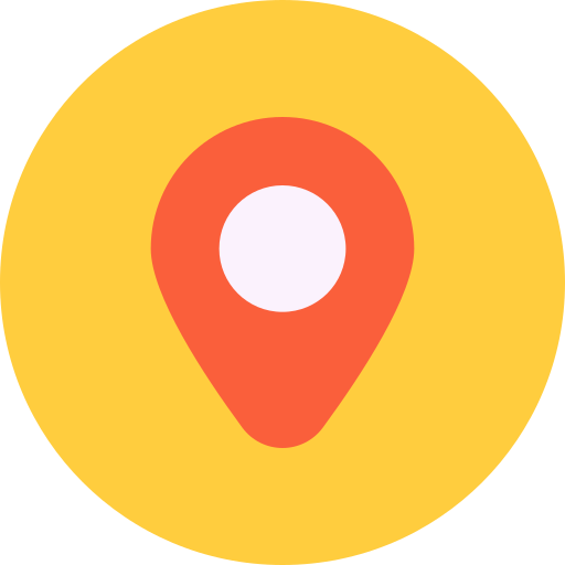 Location Generic color fill icon