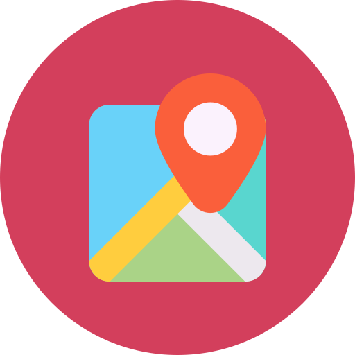 Location Generic color fill icon