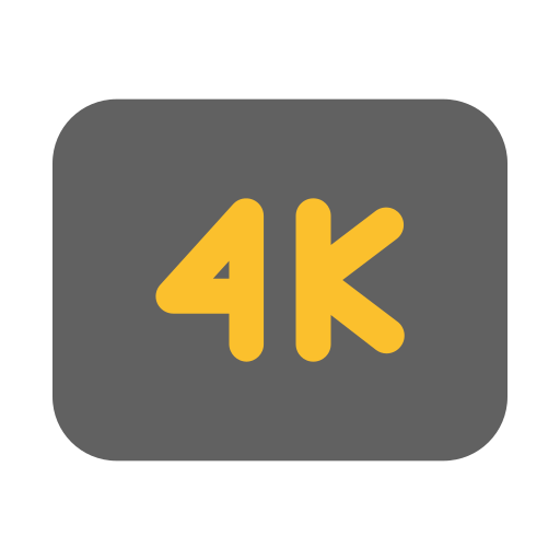 4k-film Generic color fill icon