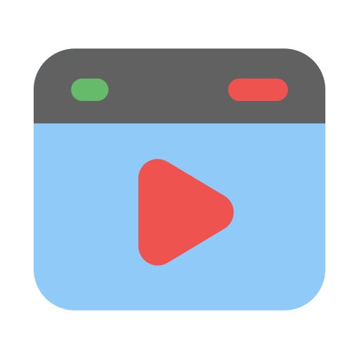 ビデオ Generic color fill icon