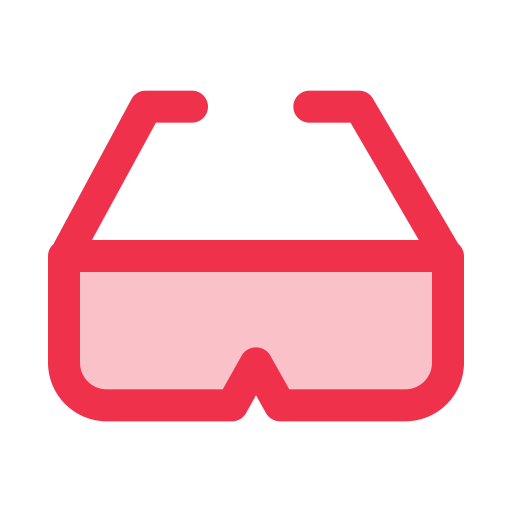 3d glasses Generic color lineal-color icon