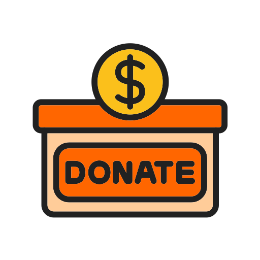caja de donación Generic color lineal-color icono
