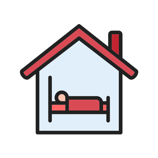 Shelter house Generic color lineal-color icon